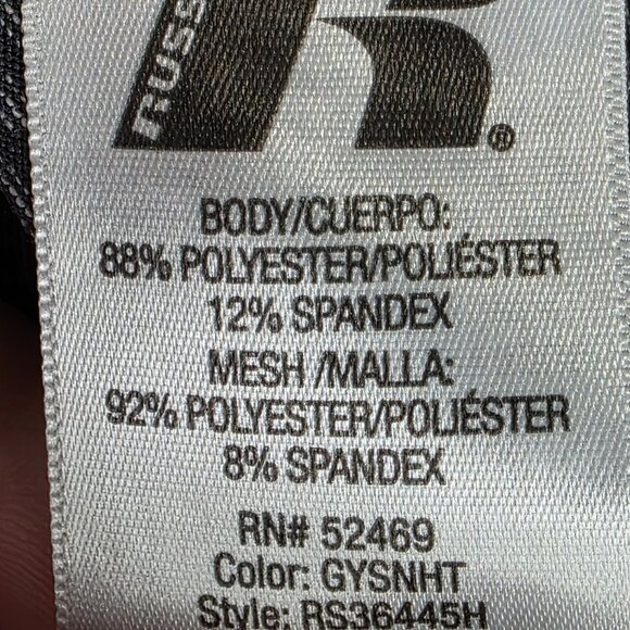 Mens Russell Dri Power 360 1/4 Zip Pullover Shirt Training Fit Long Sleeve XL - Picture 3 of 8